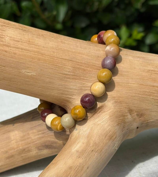 Mookaïet armband 8 mm