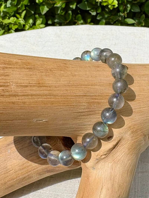 Labradoriet A kwaliteit armband 8 mm