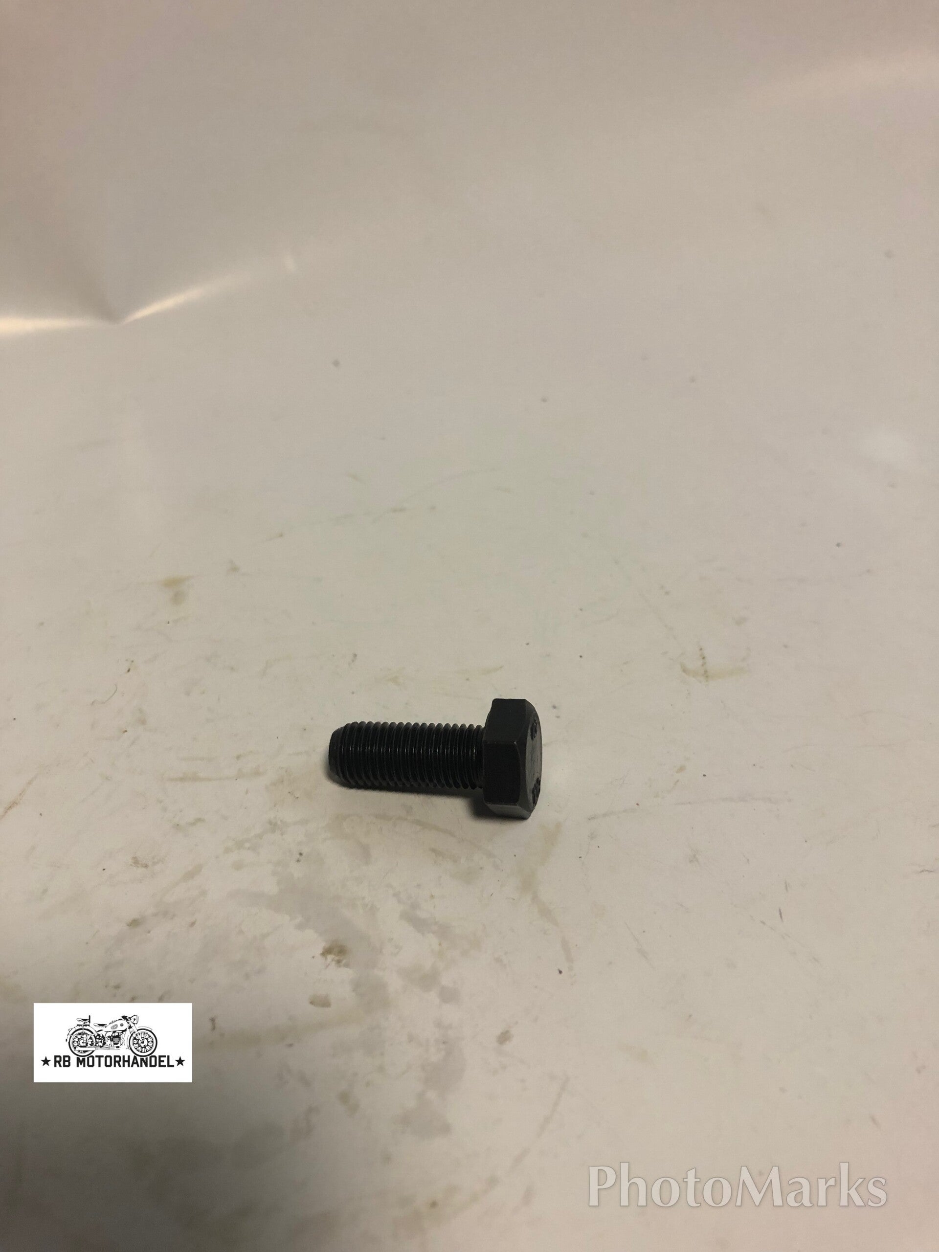 Bout M8x1 20mm metrisch fijn 10.9 zwart