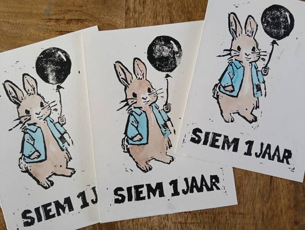 Uitnodiging set 10 stuks