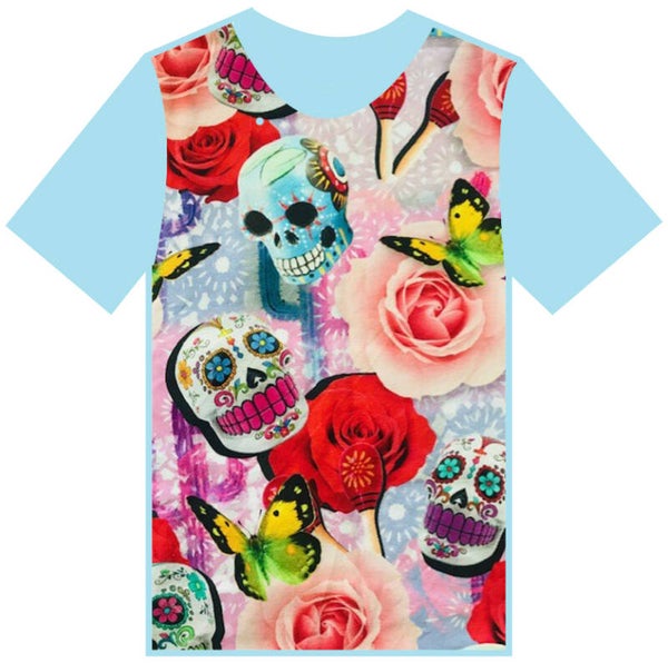 roosjes met schedels