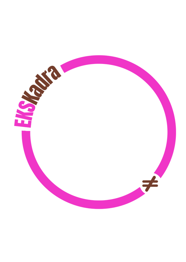 Basique rond rose brun