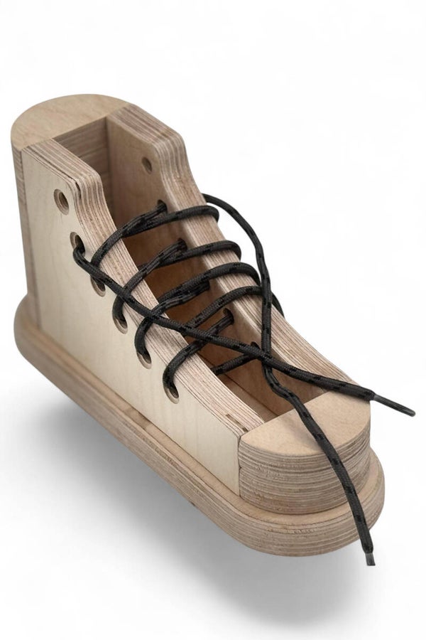 Houten Veterschoen Leerling | Montessori