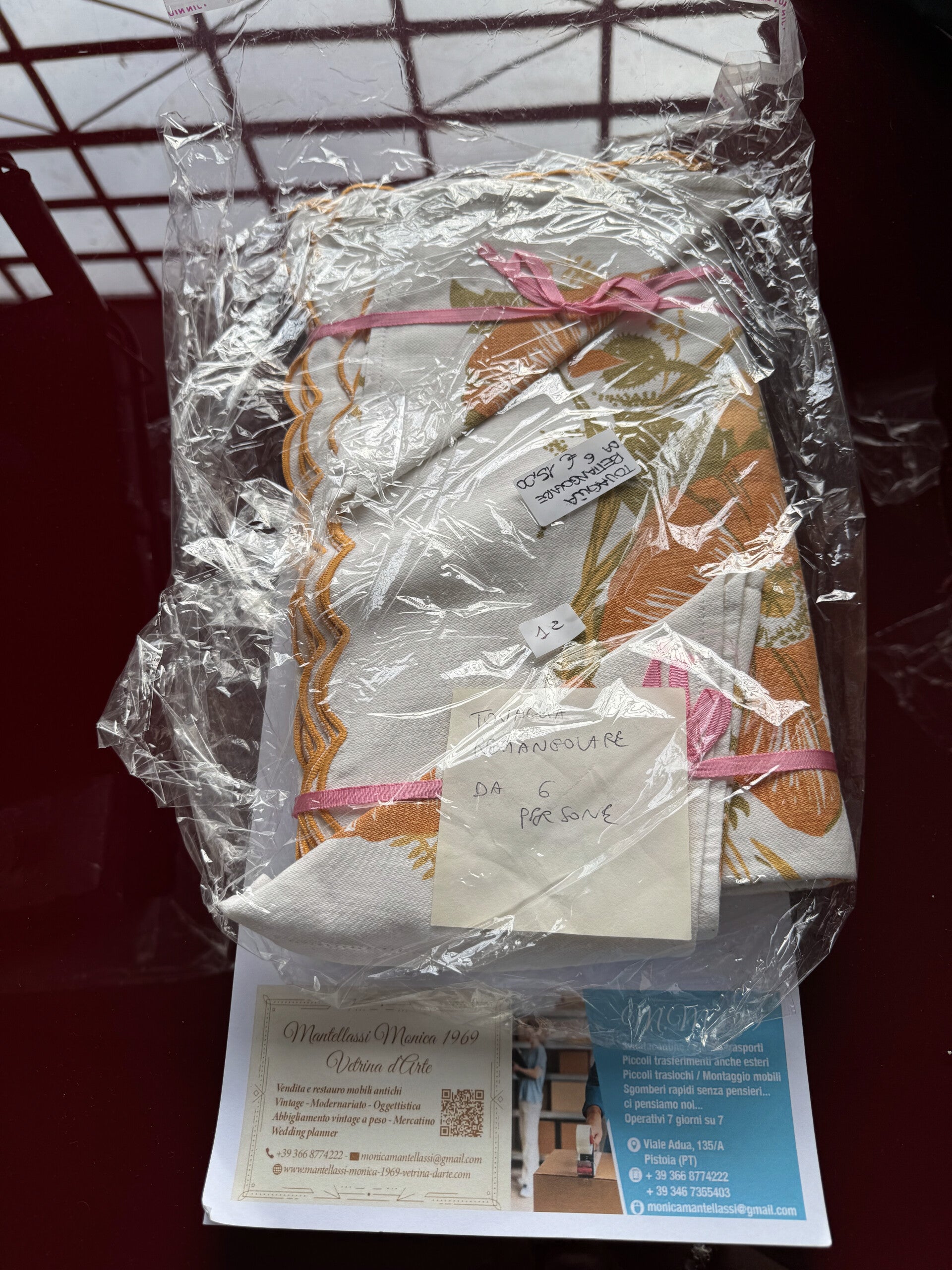 TOVAGLIA RETANGOLARE 6 PP