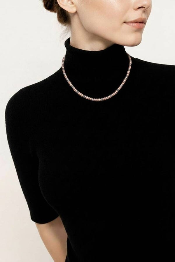 Sweet Hearts Collier: Romantiek in Rose & Zilver