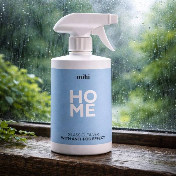 mihi Home | Glass Cleaner with Anti-Fog Effect -500ml