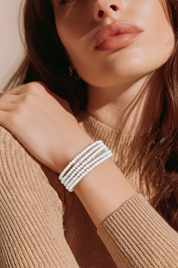Star Collection Frosted Kralenarmbanden (Set van 5)