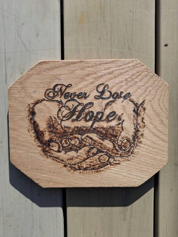 never lose hope