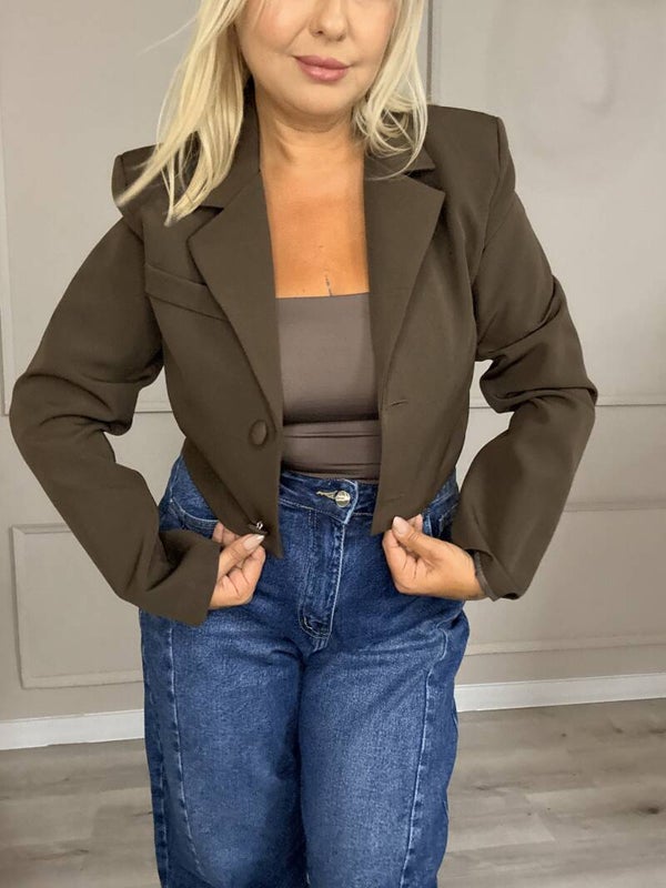 Marynarka Cacao Short Blazer