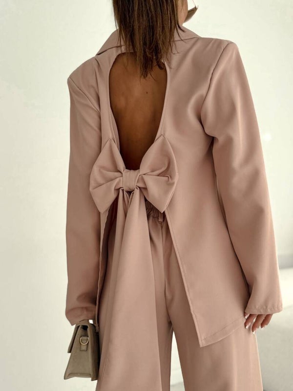 Blush Bow Elegance Set