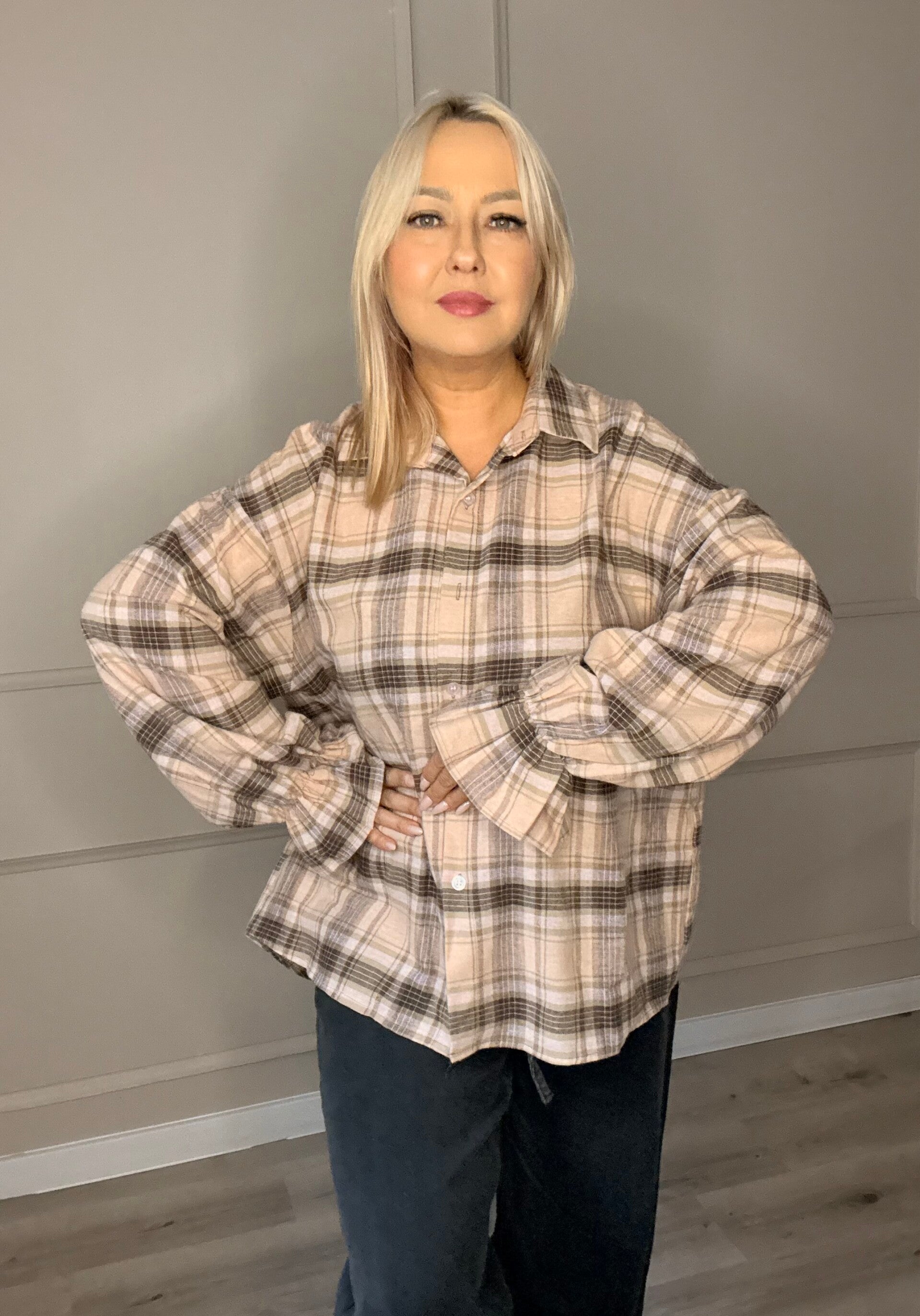 Koszula oversize Powder Check