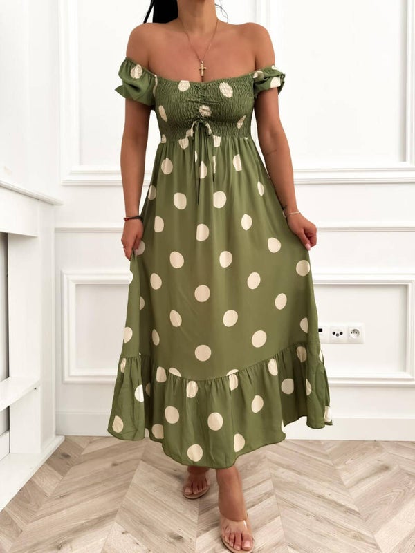 Sukienka Hiszpanka w grochy