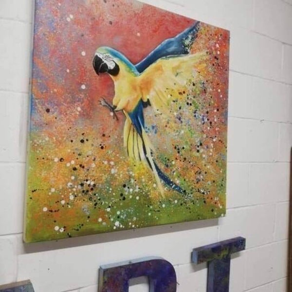 Canvas - Parrot