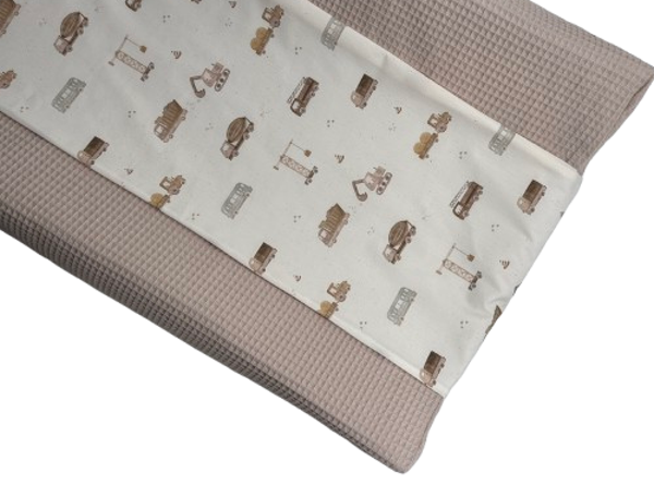 Aankleedkussenhoes Beige/Auto's