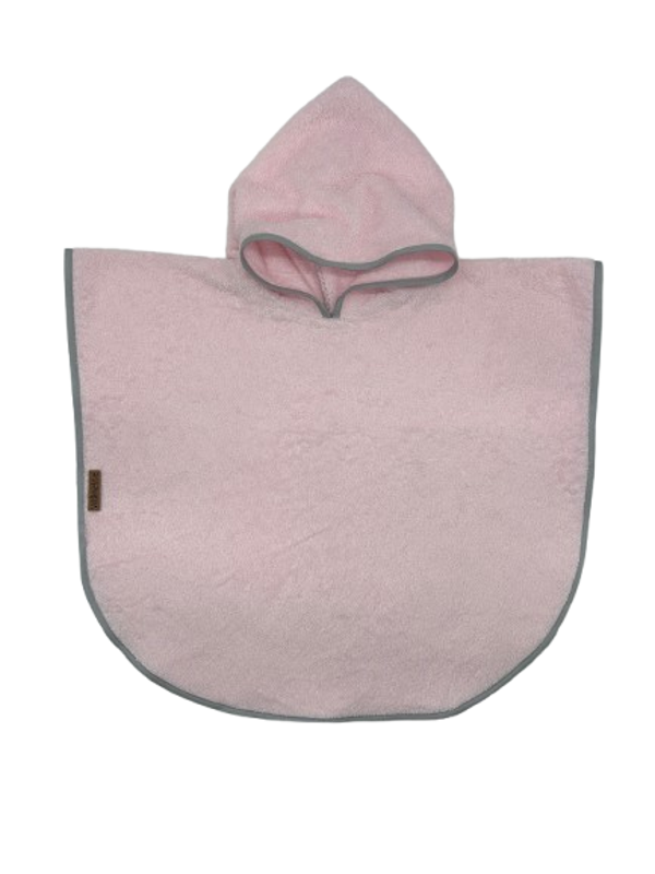 Poncho Licht Roze