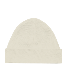 Babymutsje met naam Beige