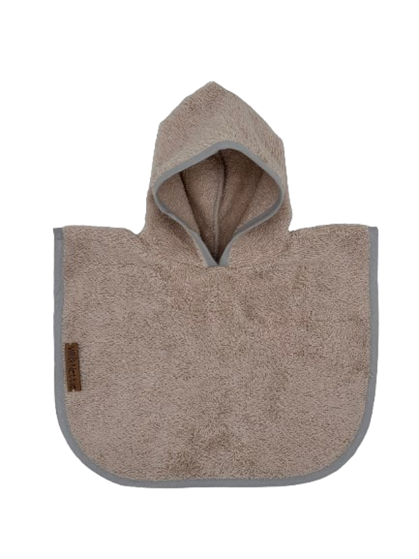 Poppen poncho beige