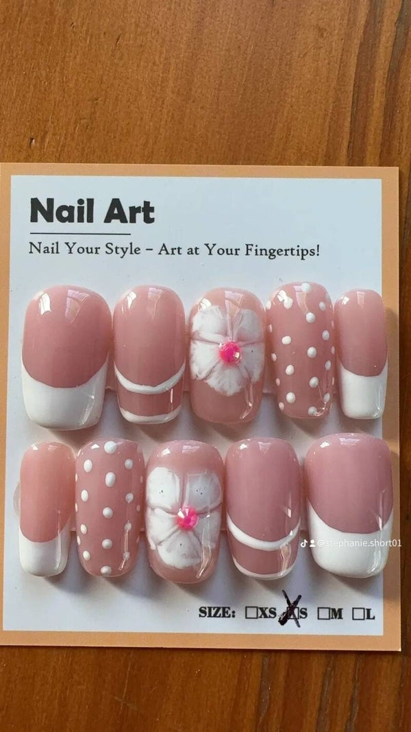 Blushing Bloom & Polka-Dot
