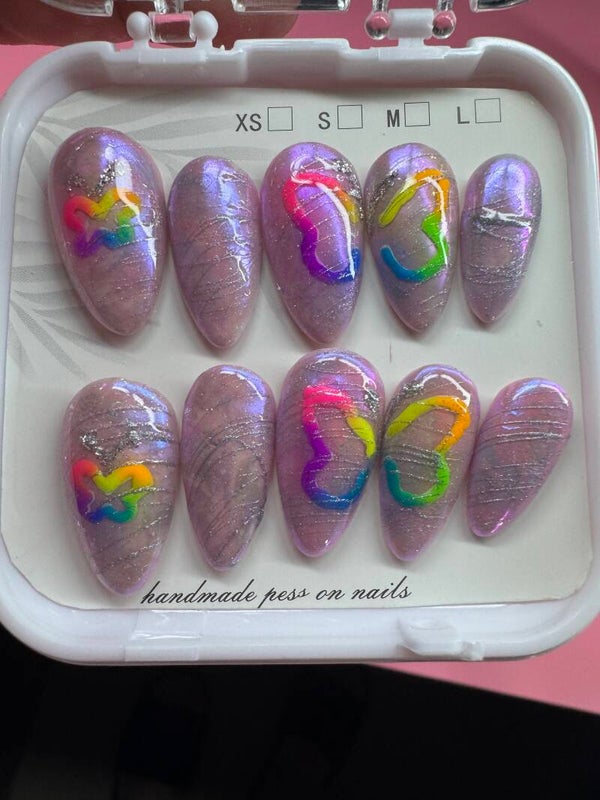 Iridescent Rainbow Butterfly