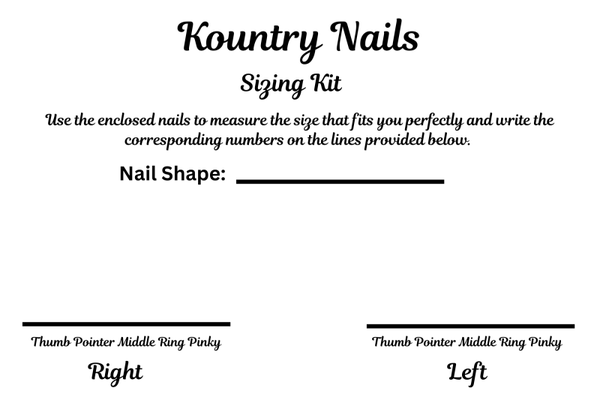 Sizing Kit
