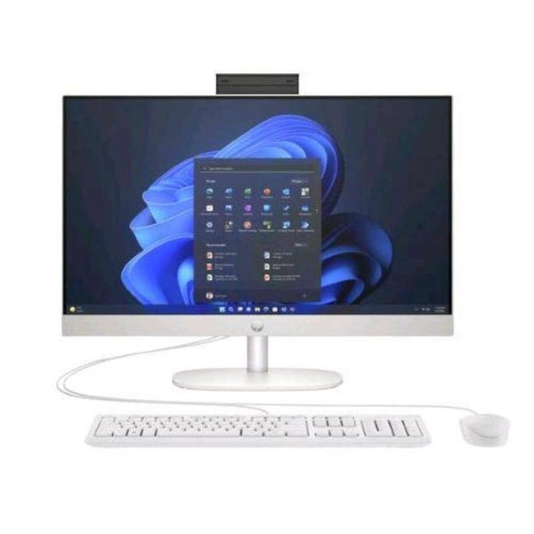 HP AIO 240 23.8' I5-1335 FHD 8GB 512 SSD W11P BRANCO