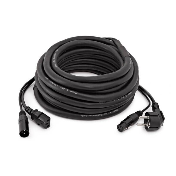 Cabo de Combinação XLR e EU IEC 25m