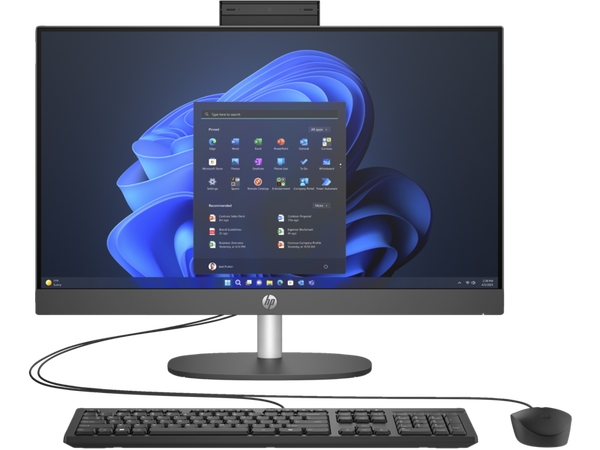 PC HP AIO 240 23.8' I5-1335 FHD 8GB 512 SSD W11P PRETO