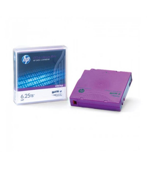 HPE LTO-6 Ultrium 6.25TB RW Data Cartridge