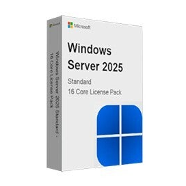 WINDOWS SERVER 2025 STANDARD - 16 CORE LICENSE PACK