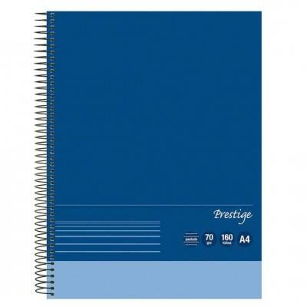 CAD. ESP. C/D A4 70G/160F STAPLES PRESTIGE PAUTADO (1/5)