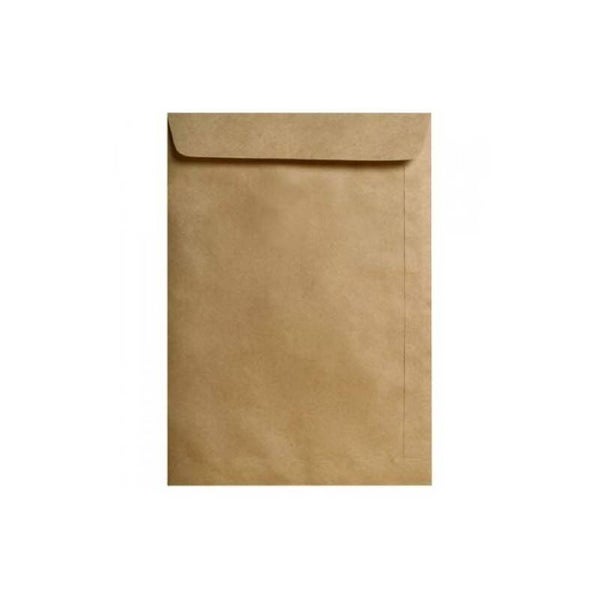 ENVELOPE SACO 934 CASTANHO SEM GOMA 370X450 (1/250)