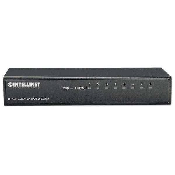 SWITCH 8 PORTAS INTELLINET 10/100 SEM GESTÃO