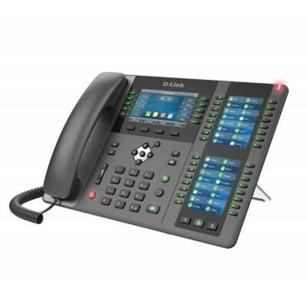 TELEFONE DLINK IP C/ 4.3' + 2X3,5' LCD TOUCH SCREEN F1