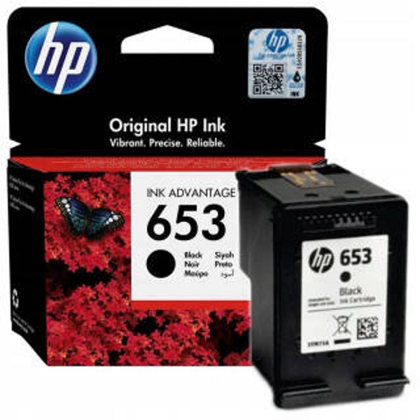 HP TINTEIRO 653 3YM75AE PRETO 6075/6475