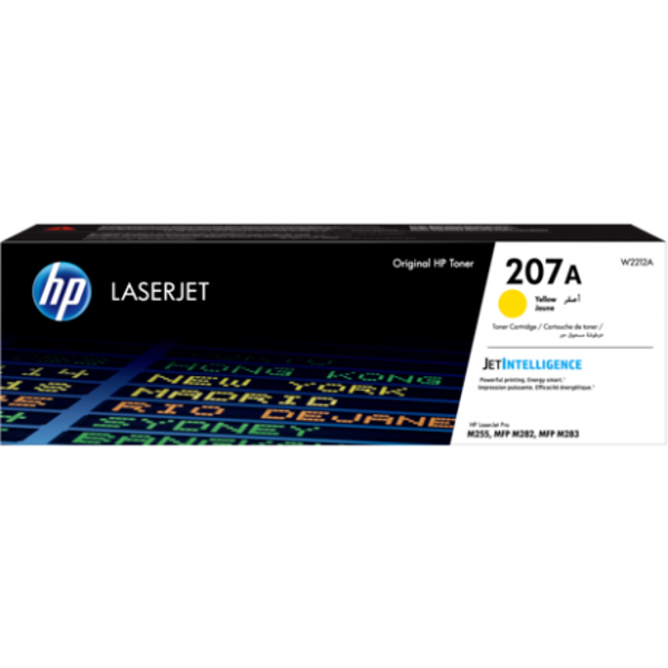 HP TONER 207A AMARELO LJ PRO M283 (1,250 PAG)