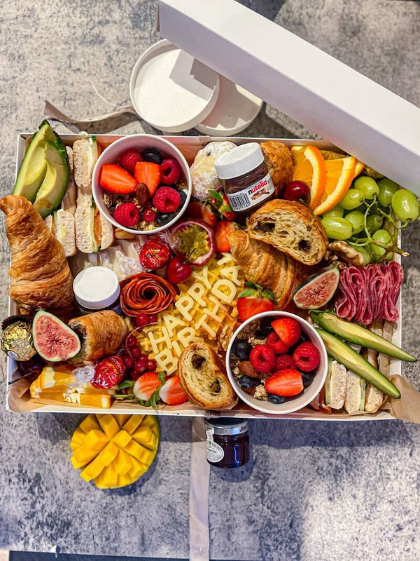 Deluxe Birthday Breakfast Celebration Platter