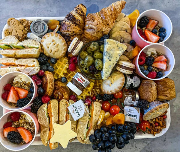 Festive Christmas Breakfast Platter