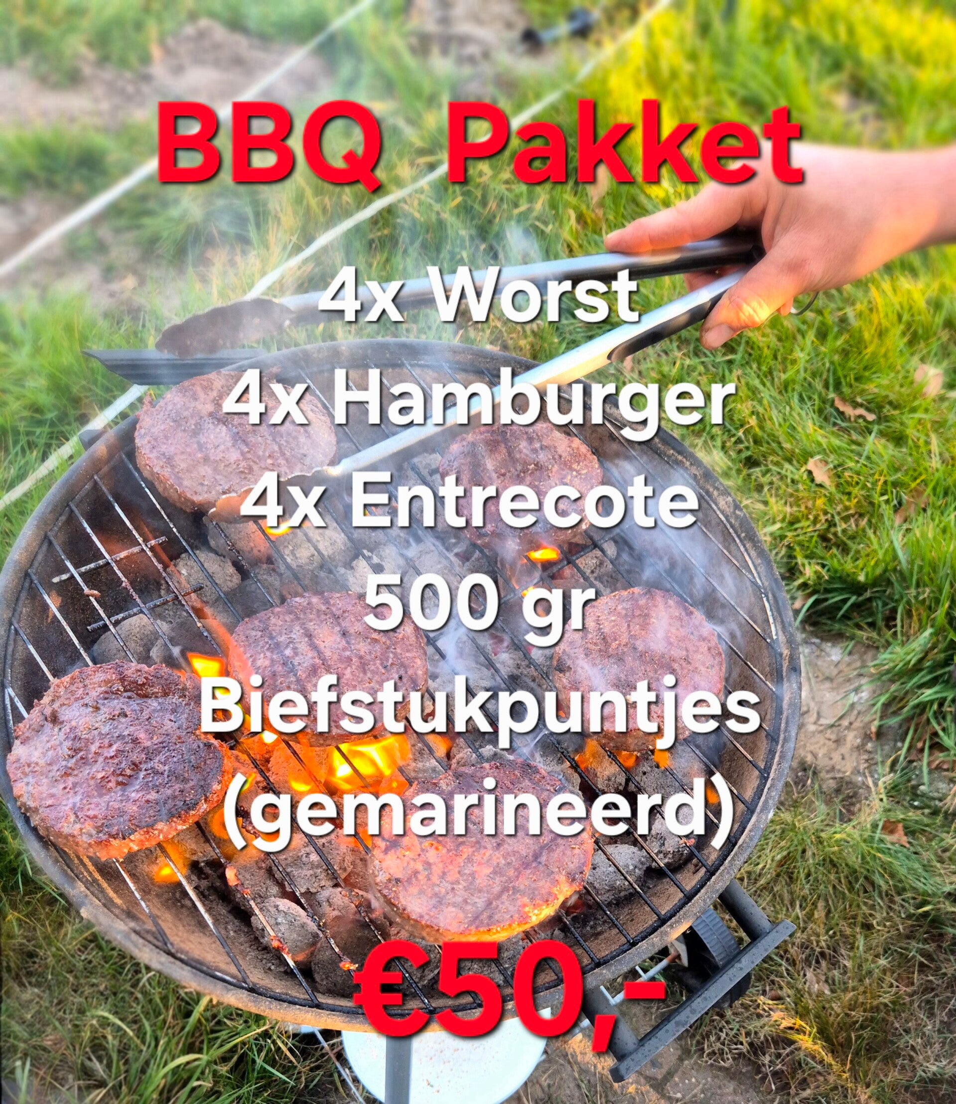 BBQ Pakket 4 pers.