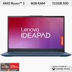 Portátil Lenovo Amd Ryzen 5 8GB 512GB