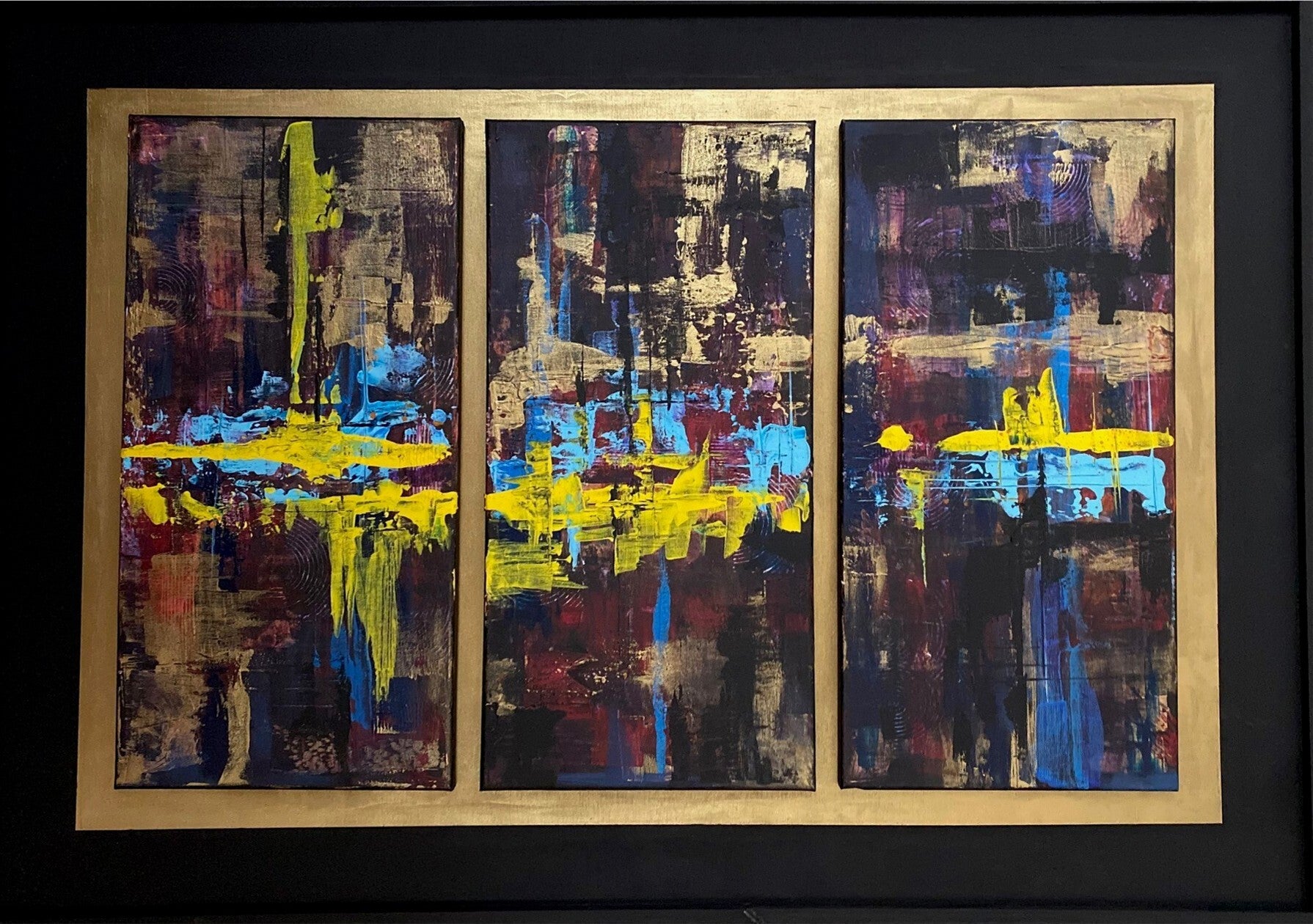 Peinture ''Ligne du temps''