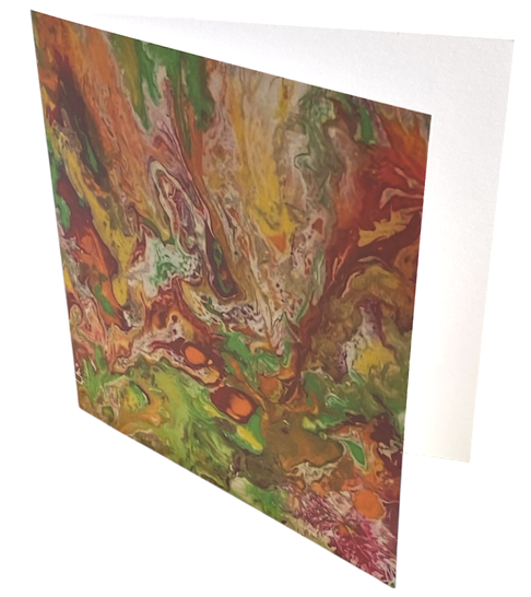 Carte de souhait (sans texte à l'intérieur)