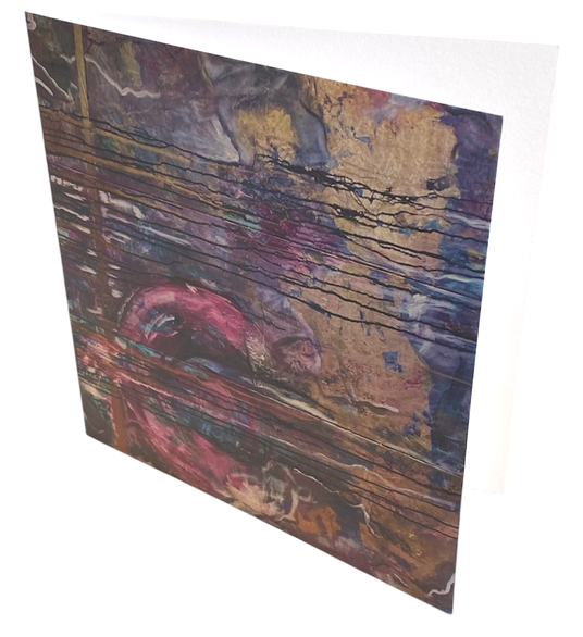 Carte de souhait (sans texte à l'intérieur)