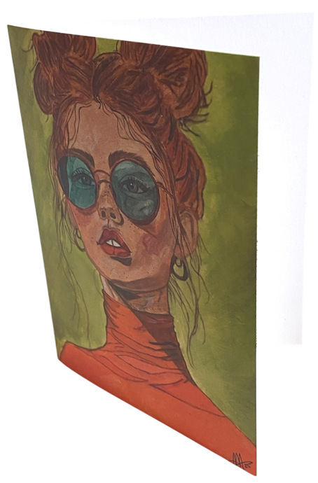 Carte de souhait (sans texte à l'intérieur)