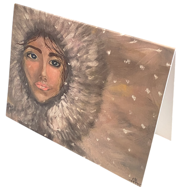 Carte de souhait (sans texte à l'intérieur)