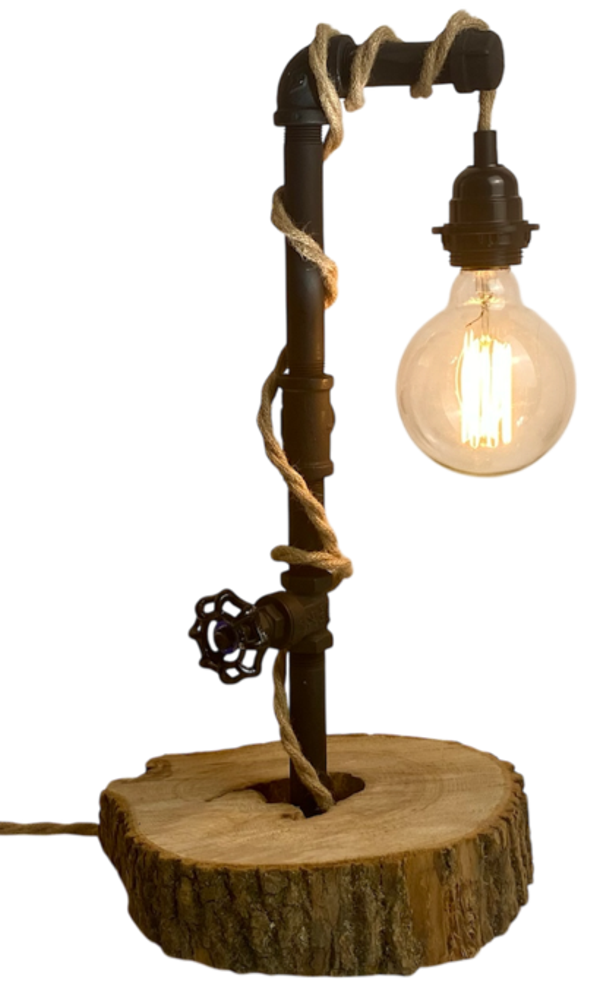 Lampe ''Bûche''