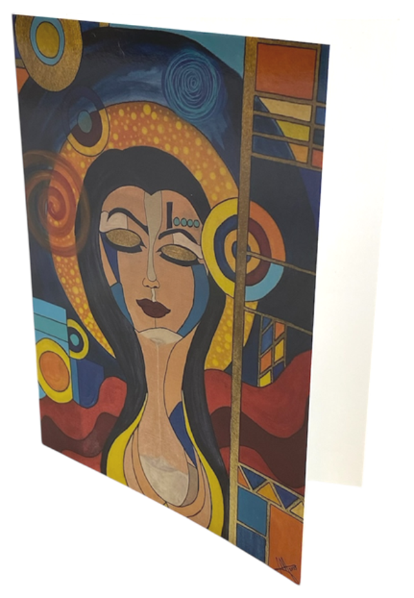 Carte de souhait (sans texte à l'intérieur)