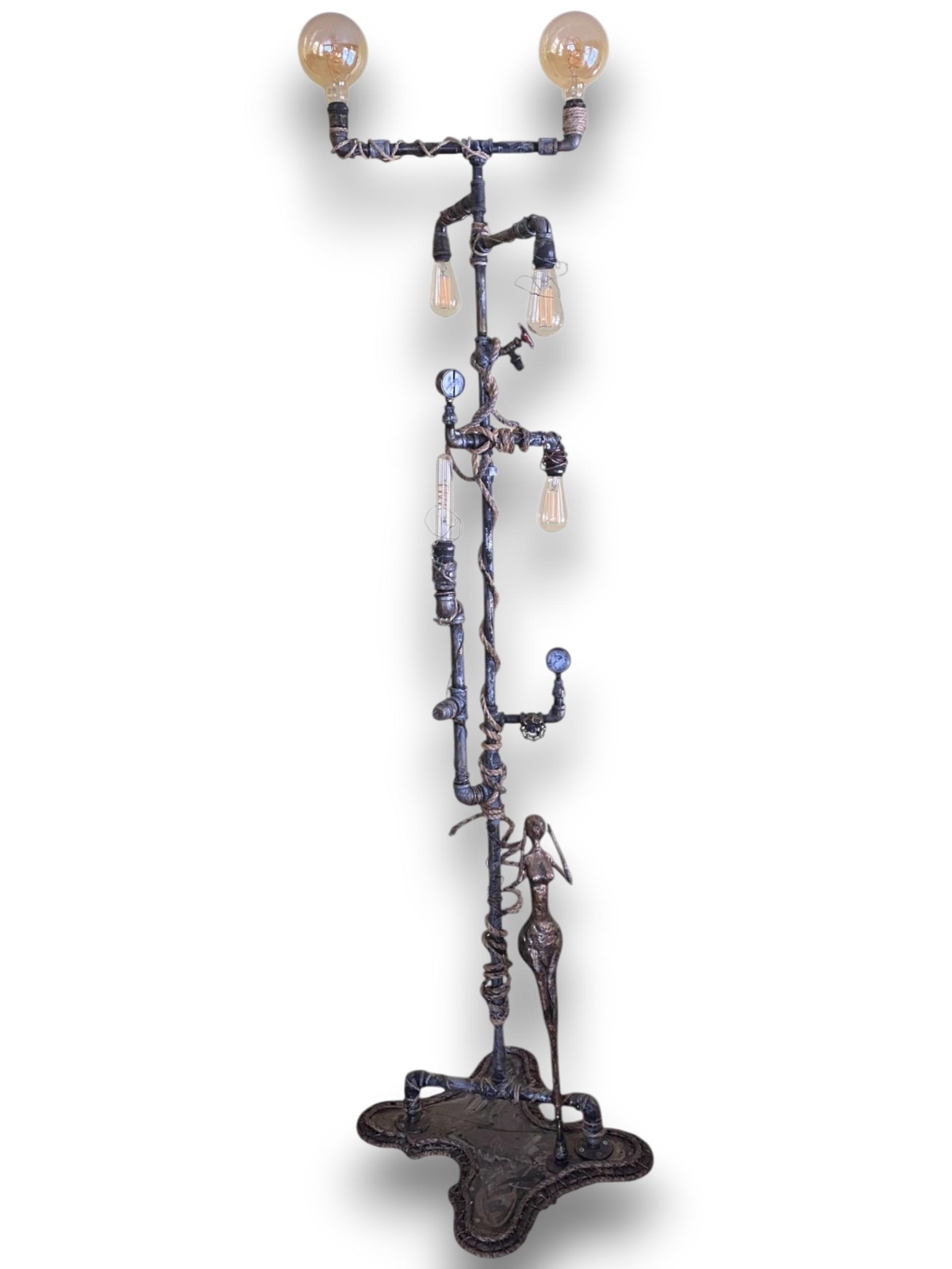 Lampe de style industrielle