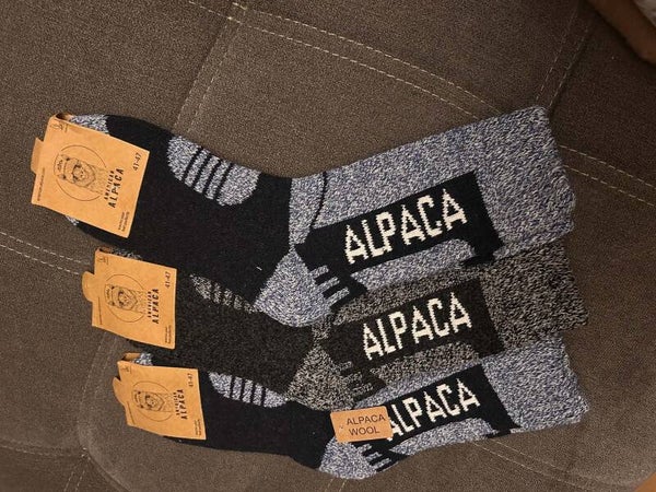 Alpaca sokken heren