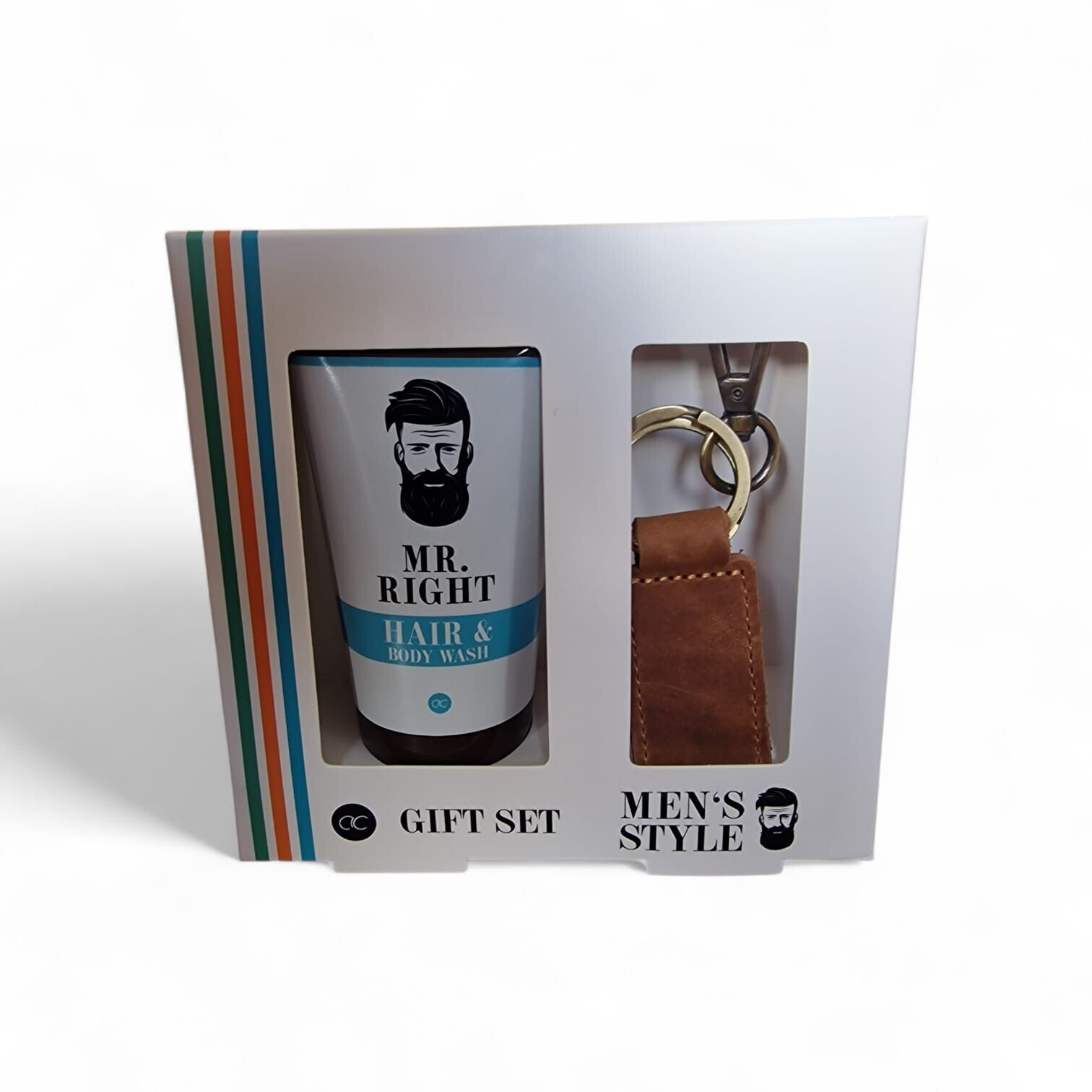 MEN'S STYLE badset 100ml hair & body wash / sleutelhanger