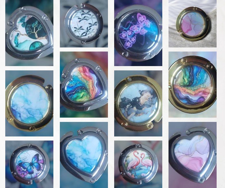 Opvouwbare handtas hanger